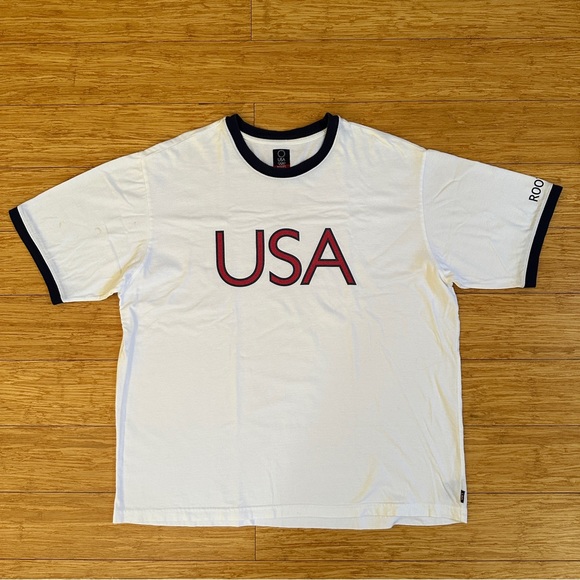 Official USA Olympics 2004 Athens Roots Shirt Size  XXL - Picture 2 of 10